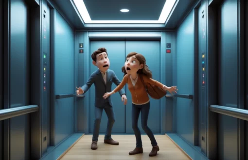 لرزش کابین آسانسور هنگام توقف ۵ علت اصلی و راه حل قطعی آن